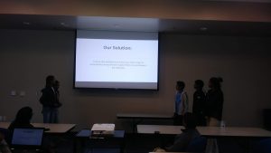 Kids presenting their business plan